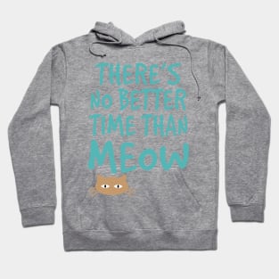 Time Than Meow Hoodie